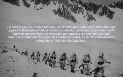 Conférence sur La Guerra Bianca (Guerre Blanche)